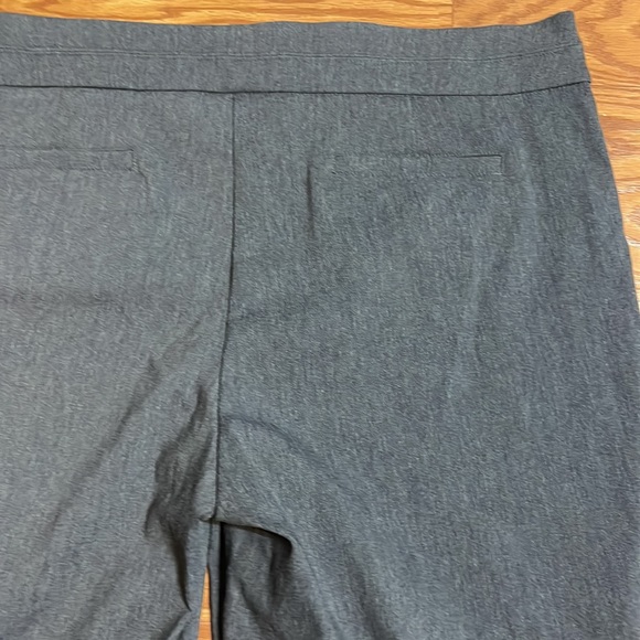 KIM ROGERS STRETCH CHARCOAL PANTS - Picture 7 of 7